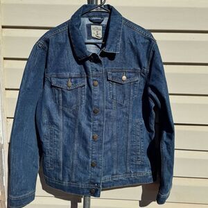 RedHead Men's Blue Denim Trucker Jacket Size Large
